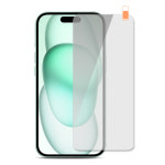 9H 고광택 글라스 강화유리 액정보호필름 아이폰15 플러스, 1매입 : 슬희네케이스