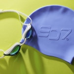 SD7 양각 실리콘수모 라벤더블루 수영모자 수영용품 SGL-CA429 : 아쿠아룩