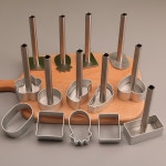 펑리수틀 쿠키틀 트레이 떡틀 월병 세트 베이킹 스텐 : 마음장터