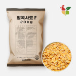 100%옥수수알곡 압착형(20kg) 후레이크 토종닭 육계 비둘기 돼지 흑염소 멧돼지 유인 : 에코팜