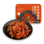 까박 불타는 쭈꾸미볶음 400g 양념 낙지 캠핑요리 볶음 밀키트 : 까박
