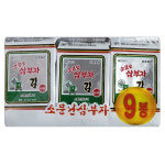 삼부자 소문난 도시락김 4.5gX9봉 12개 1박스 : 팀 SHOP