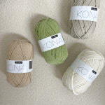 리네아 코나실 패브릭얀 튜브얀 가방 소품용 사계절용 KONA 코바늘 대바늘 뜨개실 65g : 몽치네 공방