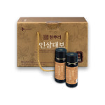 CJ 한뿌리 인삼대보 병 100ml 10입 (1박스) : 코스타마트