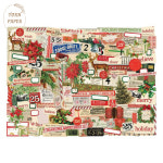 팀홀츠 Tim Holtz Idea-ology TH94347 2023 Christmas Ephemera Pack TH 095 : 톤페이퍼