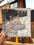 Lazy morning 정사각 엽서 : 백산 스토어