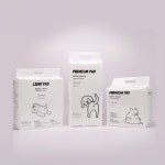 퍼피럽 프리미엄 강아지 두꺼운 패드 대형 20매 고흡수 큰패드 80g : 퍼피럽 puppyluv