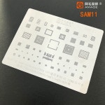 Amaoe SAM11 J720 A505 G8870 G887 A40S A8S BGA 스텐실 SDM710 Exynos7904 CPU 리볼링 IC 주석 공장 네트 솔더 : 수강유통