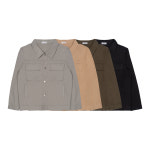 남녀공용스냅버튼트러커자켓 오버핏가을아우터 : 아재포즈