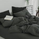 [올리비아데코] 젠틀맨 모달100 무봉제 간절기 사계절 차렵이불 호텔이불 무채색이불 : 올리비아데코