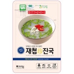 하동 섬진강 재첩국 국내산 재첩진국 500g 10팩 : 지구마을 친환경농산물