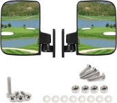 OBTANIM 조정 가능한 골프 카트 클럽 카 EZ GO Yamaha 및 기타 카트용 측면 후면 거울 : 마사루몰