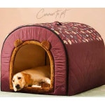 대형견 개집 하우스 실내 보온 켄넬 아치형 리트리버 : 다정한 가게