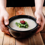 참도깨비 부산 돼지국밥600g 4봉 양념다대기 포함 사골육수 수육백반 : 참도깨비