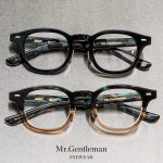 미스터 젠틀맨 지미 Mr Gentleman JIMMY 아넬 안구모양의 코받침 뿔테 안경 : 데이안경