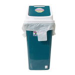쓰레기통/휴지통/월드 사각휴지통 8호 (종량제 100L) : Happymart