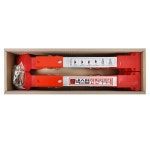 넥스텝 사다리 전도방지대 310mm 소 안전지지대 보조다리 4개 1조 세트 원터치 접이식 방식 : 행운공구