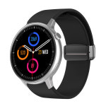 젤센 에어엑스워치 5 3 2 젤센워치5 에어워치 3 2 1 호환 디버클 마그네틱 실리콘 스트랩 20mm, 10colors : 스페이스쉴드