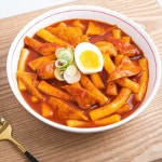 밀떡 포장마차 국물 떡볶이 매운 안매운 문방구 밀 떡볶이 : 해피해요