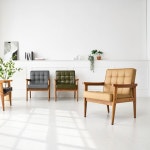 PU 1인 소파 거실가구 인조가죽 안락 퀄팅 카페 4colors 의자 : 다팔자스토어05