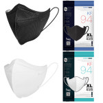 빅슈가라이트 KF94 특대형 100매 새부리형 얼큰이 황사 방역 보건용 마스크 : 레비비커머스