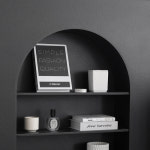 벽난로 장식장 콘솔 인테리어 빈티지 불멍 북유럽 감각 홈 화이트 프렌치 캐비닛 아치형 보 : 잇템직구몰