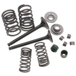 오토바이 엔진 흡기 배기 스템 밸브 가이 오일 씰 키트 Lifan 110cc 수평 원숭이 더트 바이크 고 카트 : 러블리도트1