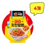 미정 웃는사람 마라치킨덮밥 330g x 4개 : top탑몰