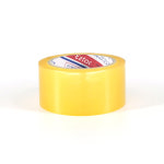 박스테이프 포장용 OPP 투명 황색 초강력 천연고무 테이프 50mm X 40M 50롤 : 탑세이프티몰