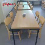 김포 엔지니어링구내식당 테이블 의자세트 단체석 급식소 교회 식당 : 가구온