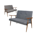 한성 OD ISF025 수인투썸패브릭소파 2인 카페 엔틱 업소용 : 라까사