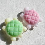 [미니 거북이 서비스/자체제작] 맛있는 거북이빵 레진 스마트톡 & 키링 4color : 도롱쓰데이