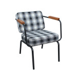 한성 OD ISF012 레이체크소파 1인 카페쇼파 예쁜의자 업소용 : 라까사