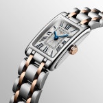 [공식] 론진 돌체비타 핑크 골드 콤비 17.7x27MM L5.258.5.71.7 : LONGINES