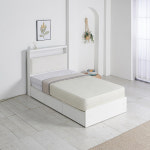 HWF27A LED 1단수납 패브릭 침대프레임 슈퍼싱글 : 히트가구