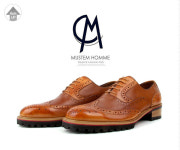 6cm키높이 남자맞춤구두 남성맞춤수제화 옥스퍼드화 S0138 라이트브라운 : 유걸스