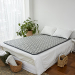 조은자리 탄소 그래핀 전기매트 전자파없는 온열 원적외선 보료매트 더블 : 영메디칼바이오