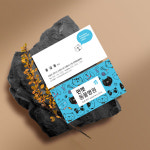 배경이 너무이쁜 애견카페명함 동물병원 수의사명함 애견샵 애견미용실명함 반려동물명함 : 자루디자인