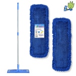 극세사 밀대 찍찍이 물걸레 꽃방패드 : 미라클디포