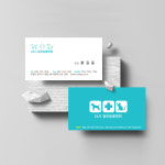 안정감이 느껴지는 애견카페명함 동물병원 수의사명함 애견샵 애견미용실명함 반려동물명함 : 자루디자인