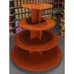 타원형 와인 진열대 전시대 약국 백화점 마트 판매대 : 순항직구