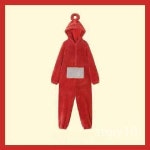 텔레토비 옷 수면 잠옷 할로윈 코스프레 가을 겨울 두꺼운 점프수트 파티 행사 파자마 b3 : story10