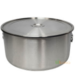 위생통 소도아 13호 5갈론 인덕션전용 인덕션통 스텐위생통 스텐소도아 대형국통 대형용기 : 위드리빙