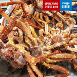러시아 활 킹크랩 레드 블루 브라운 시세 싯가 집들이 홈파티 캠핑 음식 영덕대게센타42호 : 노가수산