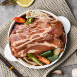 팔공미트 양념 한돈 LA갈비 1kg : 미트팔공