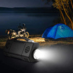 휴대용 발전소 태양광 발전기 AC 220V 155W 출력 200Wh 비상 백업 파워뱅크 가정 및 야외 전원 공급 장치 : 세븐와이즈