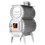 대형 화목난로 전원주택 공장 농막 펜션 가정용 땅콩화목난로 50평 : 안전마을