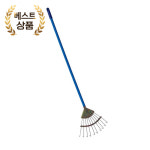 농가 축사 전용 건초 곡식모으기용 가볍고 튼튼한 쇠갈퀴 스틸갈퀴 갈고리 : SMART-MALL