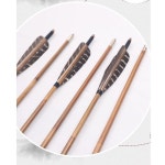 대나무 화살 죽시 80센티 10발 한세트 국궁 양궁 활 리커브 보우 : 대한민국활신