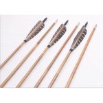 대나무 화살 죽시 80센티 10발 한세트 국궁 양궁 활 리커브 보우 : 대한민국활신